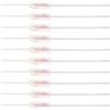 Marhynchus Protezione Termica Termosifone TF72, Guscio Metallo, Fusibile Termico, Spegnimento 250VAC 10A [172℃] - 10 Pezzi per Sicurezza Elettronica