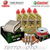 Castrol - HIflo - NGK Tagliando YAMAHA V-Max 1200 1986 1987 1988 1989 1990 Olio Castrol Filtri Candele