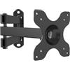 Techly Supporto a Muro per TV LED LCD 13-30" Inclinabile 2 Snodi Nero ICA-LCD 92