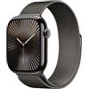 Apple Watch Series 10 GPS + Cellular - 46 mm - Cassa in titanio ardesia - Cintur