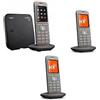 GIGASET Telefono fisso CL 660 A Trio Antracite