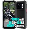 HOTWAV Cyber 13 Android 14 Rugged Smartphone 2025, 16GB+128GB+2TB, 6.6"