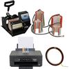 MONSTERSHOP Bundle creativo PixMax con pressa per tazze e stampante Epson sublimazione