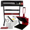 MONSTERSHOP Plotter da Taglio Vinile 72cm & Pressa a Caldo per Magliette per Sublimazione