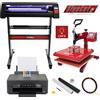 MONSTERSHOP Bundle creativo PixMax con pressa a caldo swing 38cm e plotter vinile 720mm