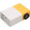 Tosuny Mini Proiettore, Videoproiettore FHD 1080P, Proiettore Cinematografico Portatile per IOS, Android, Windows, Proiettore Intelligente Compatibile con HDMI,USB,AV e (Spina