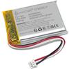 innCraft INNOVATE LIVING Batteria ai polimeri di litio innCraft Energy 600mAh 3,7V, 41 x 30 x 5 Modello 503040 3P Molex 51021-030 Connettore 1,25 mm