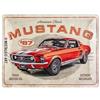 Nostalgic-Art Targhe Vintage, Ford Mustang - GT 1967 Red - Idea regalo per accessori per auto, in metallo, Design retro per decorazione, 30 x 40 cm
