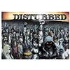 DISTURBED Textile Poster Flag Bandiera 10000 Fists OFFICIAL MERCHANDISE
