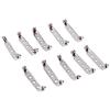 Fdit Pins Spilla Lock Back Safety Catch Rolling Craft fai da te Migliori accessori per cucire Kit 20/25/32 / 38mm 50Pcs (32mm)