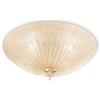 Ideal Lux SHELL PL4 AMBRA Mod. 140186 Lampada Da Soffitto 4 Luci