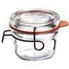 Bormioli Luigi 12.5 cl - Lock Eat Vasetto Ermetico in Vetro - Set 6 Pezzi