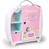 Nenuco - Armadio Nenuco, rosa, per riporre i vestiti di Nenuco, da 35 cm e 42 cm, include 2 grucce e 1 cassetto, per bambini e bambine dai +2 anni, Famosa (NFN28000)