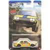 Hot Wheels Silver Series Rally Racers '71 Datsun 510 [Giallo] 4/5, scala 1:64, veicolo giocattolo pressofuso