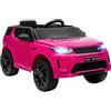 AIYAPLAY Macchina Elettrica per Bambini 3-6Anni Land Rover Discovery Rosa