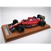 Tecnomodel FERRARI 641 F1 N.28 BRITISH GP 1991 RAIN TYRES J.ALESI WITH DRIVER 1:18 Tecnomod