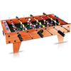 TrAdE Shop Traesio CALCETTO DA TAVOLO GIOCO CALCIO IN LEGNO CALCIO BALILLA CON PALLINA INCLUSA