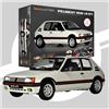 Ixo Model PEUGEOT 205 1.9 GTI WHITE METAL/PLASTIC KIT W/DETAILED INSTRUCTION 1:8 Ixo Model