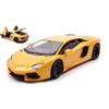 Welly LAMBORGHINI AVENTADOR LP700-4 2011 YELLOW 1:18 Welly Auto Stradali -I- Modellino