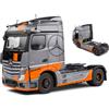 Solido MERCEDES ACTROS TRUCK 2 ASSI GRAN PRIX EDITION 2019 SILVER 1:24 Solido Camion -I