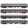 Rivarossi FS DBNS 4-UNIT CARROZZE PACK 2 ITALIA-OLANDA EP.V 1:87 Rivarossi Treni -I- Model