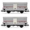 Rivarossi FS 2-UNIT PACK REFIGERATED WAGONS EP.IV 1:87 Rivarossi Treni -I- Modellino Nuovo