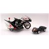 Hot Wheels BATMAN BAT BIKE 1966 SCALA 1:12 Hot Wheels Movie -I- Modellino Nuovo