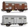 Rivarossi FS 2 VAGONI DI SERVIZIO 1 CARRO VGs + 1 CARRO VGhs EPOCA V 1:87 Rivarossi Treni
