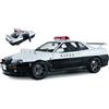 Solido NISSAN SKYLINE GT-R (BNR34) 1999 JAPANESE POLICE 1:18 Solido Forze dell'Ordine -