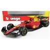 Burago FERRARI F1 F1-75 N.55 2022 CARLOS SAINZ 4nd MONZA GP ITALY 1:18 Burago Formula 1