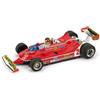 Brumm FERRARI 312 T5 G.VILLENEUVE 1980 N.2 BRAZIL GP WHIT PILOTE 1:43 Brumm Formula 1