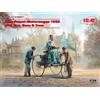 ICM BENZ PATENT MOTORWAGEN 1886 WITH Mrs.BENZA & SONS KIT 1:24 Icm Kit Auto -I- Mode