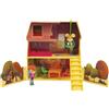 TrAdE Shop Traesio CASA DI TOPO GIGIO GIOCATTOLO BAMBINI CON 2 PERSONAGGI E ACCESSORI GIOCO
