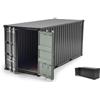 Holland Oto CONTAINER 20 PIEDI (19 x 7 x h8) BLACK MODELLINO IN SCALA 1:32 Holland Oto Mezzi