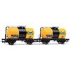 Rivarossi FS 2 UNIT PACK 2-AXLE TANK WAGON API EP.IV 1:87 Rivarossi Treni -I- Modellino Nu