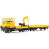 Rivarossi FS MAINTENANCE TRACTOR KLV 53 YELLOW LIVERY SIRTI EP.V 1:87 Rivarossi Treni -I-