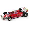 Brumm FERRARI 126 CK G.VILLENEUVE 1981 N.27 RETIRED ITALY GP 1:43 Brumm Formula 1 -I-