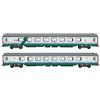Rivarossi FS 2-UNITS GRAN CONFORT 1985 OPEN SPACE EP.V-VI 1:87 Rivarossi Treni -I- Modelli