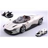Burago FERRARI DAYTONA SP3 2022 WHITE SIGNATURE 1:18 Burago Auto Stradali -I- Modellino