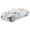 Maisto MERCEDES 500K 1936 WHITE 1:18 Maisto Auto Stradali -I- Modellino Nuovo