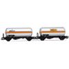 Rivarossi FS 2-UNIT PACK 2-AXLE GAS TANK WAGONS PIBIGAS EP.IVa 1:87 Rivarossi Treni -I- Mo