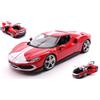 Burago FERRARI 296 GTB ASSETTO FIORANO 2022 RED 1:18 Burago Auto Stradali -I- Modellino