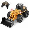 TrAdE Shop Traesio RUSPA BULLDOZER RADIOCOMANDATO TRATTORE CARICATORE FRONTALE GIOCATTOLO BAMBINI