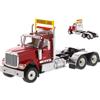 Diecast Master HX520 TANDEM TRACTOR 6X4 2018 RED 1:50 Diecast Master Camion -I- Modellino Nuovo