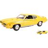 MotorMax PONTIAC GTO JUDGE 1969 YELLOW 1:18 Motormax Auto Stradali -I- Modellino Nuovo