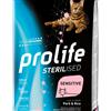 Prolife Sterilised Sensitive Maiale e Riso - Croccantini per Gatti 1,5