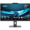 MSI Pro AP272P Intel® Core™ i7 68.6 cm (27") 1920 x 1080 pixels All-in-One PC 16 GB DDR5-SDRAM 1 TB SSD Windows 11 Pro Wi-Fi 6 (802.11ax) Black