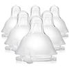 Evenflo Balance Plus - Capezzoli da collo standard per l'uso con i biberon Evenflo Balance Plus standard, a flusso lento per 0 mesi in su, confezione da 6