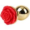 CHISA NOVELTIES Plug Anale Showy Rose Ø 3,3 cm