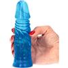 TOYZ4LOVERS Dildo Realistico Jelly Ezio 15,5 cm BLU TRASPARENTE
